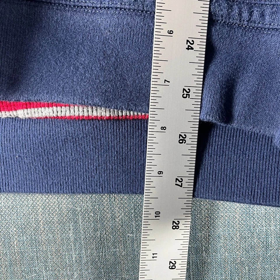 Lands' End Sudadera con Capucha para Niño Talla XL 18-20 Azul Cremallera Forrada de Vellón Cremallera Completa Chaqueta Foto 4 de 4