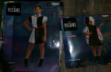 Disney 101 Dalmatians CRUELLA De VIL Halloween Costume Size 6 NEW Dress Wig