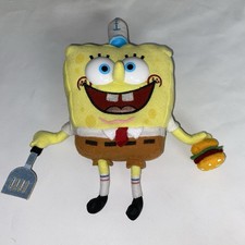 2002 Spongebob Squarepants Fry Cook 7  Plush ...
