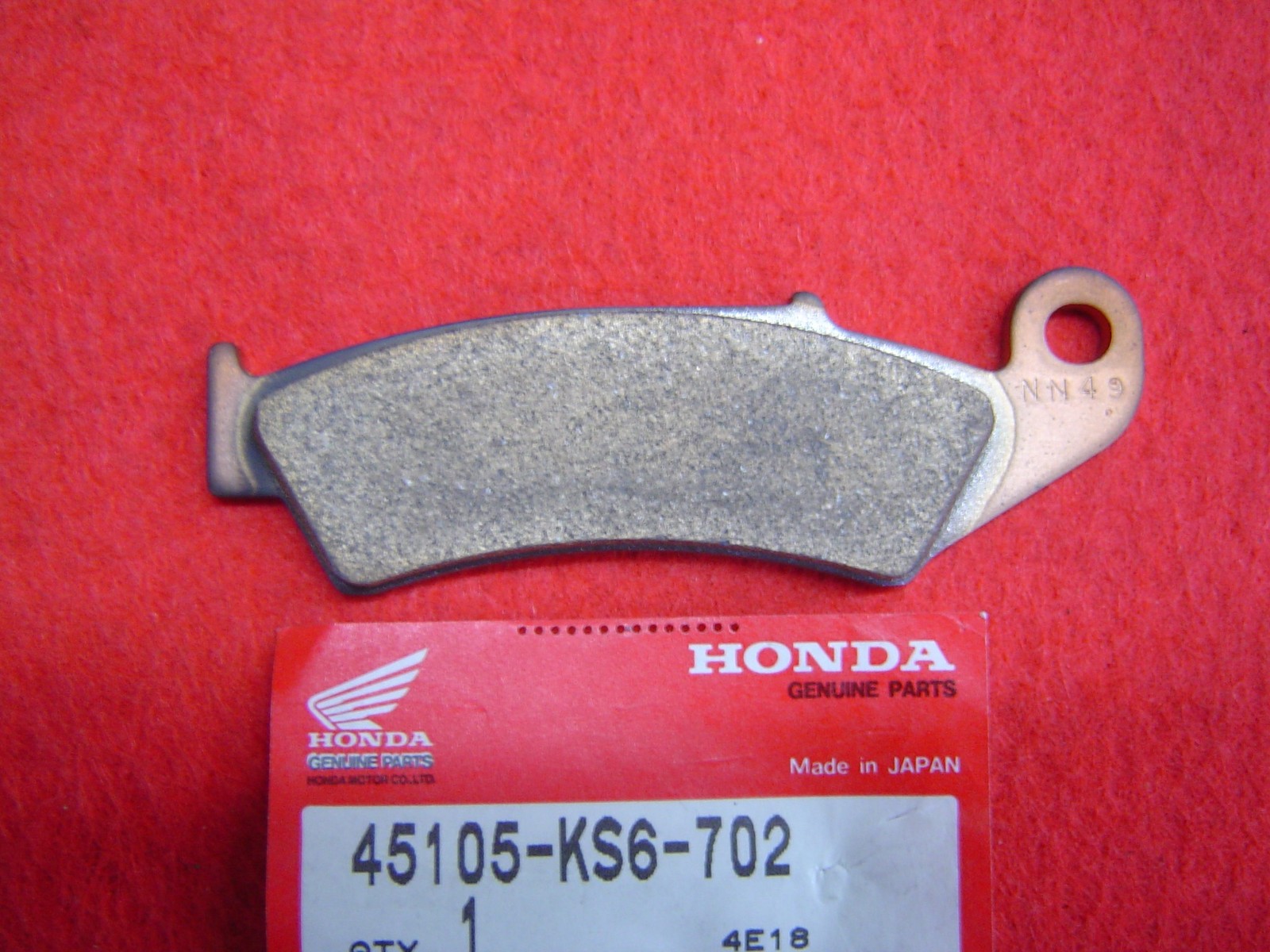 Plaquette de frein avant moto XR600R 1990 garniture de remplacement pour étrier