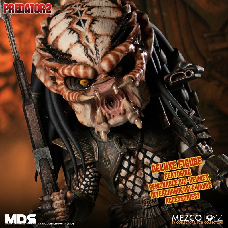 Mezco - MDS - Predator 2: Deluxe City Hunter