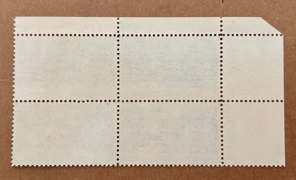 Scott #1335 Thomas Eakins, 1967 US 5c Stamp Block, mnh, og vf - Image 2 of 2