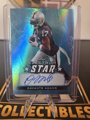 2024 Leaf Electrum Star Davante Adams Auto Autograph /6 Raiders 5/6