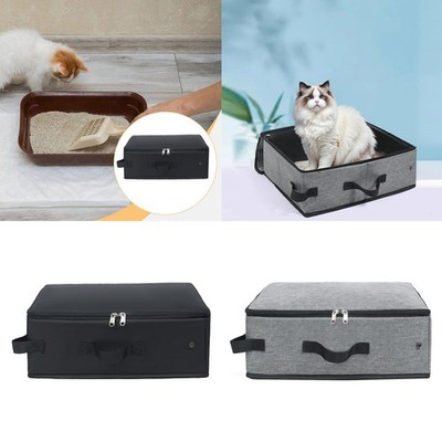 Faltbare Katzentoilette Reise Tragbare Katzentoilette für Outdoor Katze