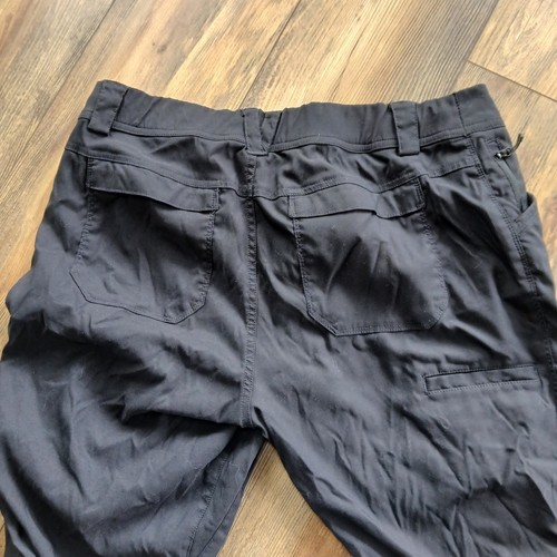 Duluth Trading Company Black Nylon 14x33 Women's Hiking Pants C1 - Picture 6 of 7
