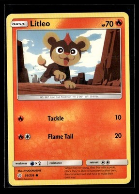 2019 Sun & Moon - Cosmic Eclipse2 Litleo Basic/Common #36