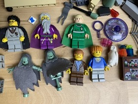 Parts Lot for 3 Vintage LEGO Harry Potter Sets 4733 4728 4757 Castle Minifigures