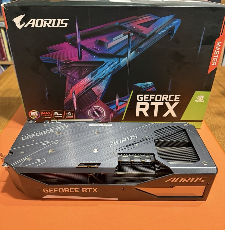 GIGABYTE AORUS GeForce RTX 3070 Ti MASTER 8GB GDDR6X Graphics Card