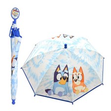 Bluey 21-Inch Kid's Umbrella With Clamshell Handle