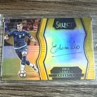 Erik Lamela Gold ON CARD AUTO /10 Panini Select Argentina / Tottenham. Grade It