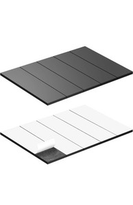 Magnetic Strips with Adhesive Backing,10 Pack Strong Self Sticky Back Magnet Tap