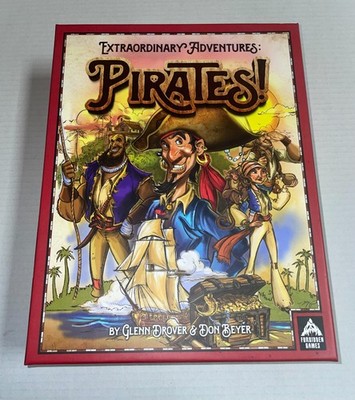 Extraordinary Adventures Pirates Board Game Open Box