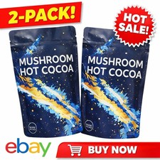 2025 2PACK DEAL Organic Mushroom Hot Cocoa Co...
