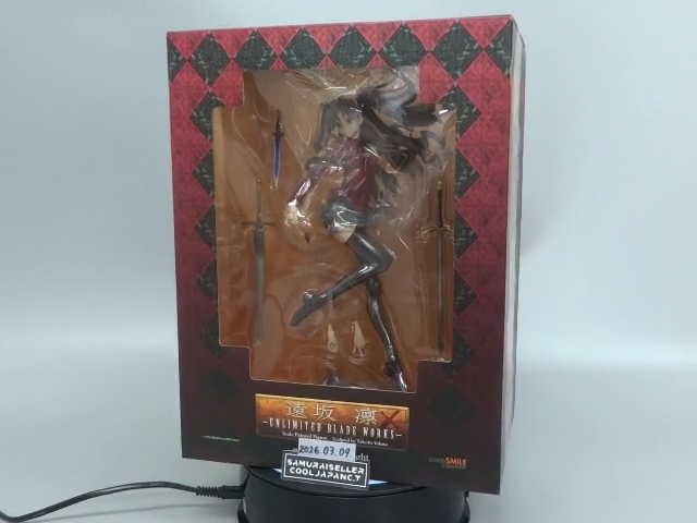 Fate/stay night Rin Tohsaka UNLIMITED BLADE WORKS 1/7 Figure Good
