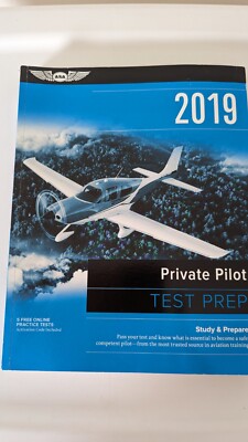 Private Pilot Test Prep 2019: Study & Prepare 9781619546509| eBay
