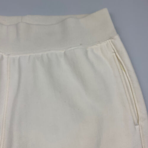 Champion Reverse Weave Women's Cream Patch Spellout Jogger Sweatpants Size L - Picture 5 of 8