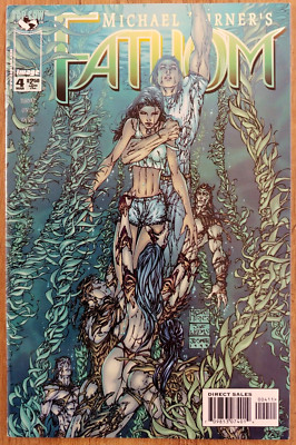 Michael Turners Fathom No.4 Mar. 1999 - Image  US / CAN - Fathom #4  1999- Vol.1
