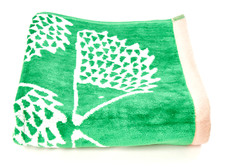 Scion Leben Grün & Weiß Igel Muster Handtuch 90x50cm