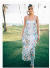 Show Me Your Mumu T-Rex Maxi Dress Palm Party Size Medium M $176