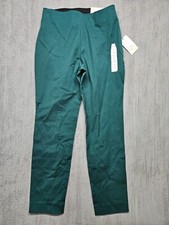 A New Day Women's High Rise Stretch Skinny Ankle Pants Size 4 Teal Green