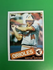 1985 Topps Wayne Gross #416 Baltimore Orioles