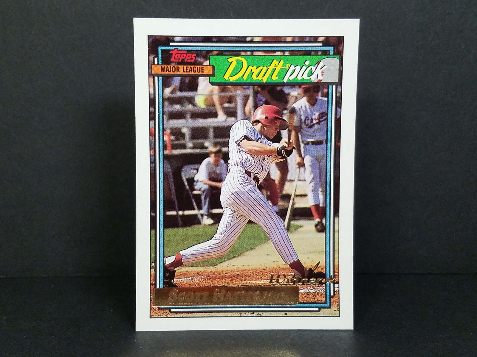 1992 Topps #734 Scott Hatteberg, Red Sox (RC) - Gold Winner Parallel Card
