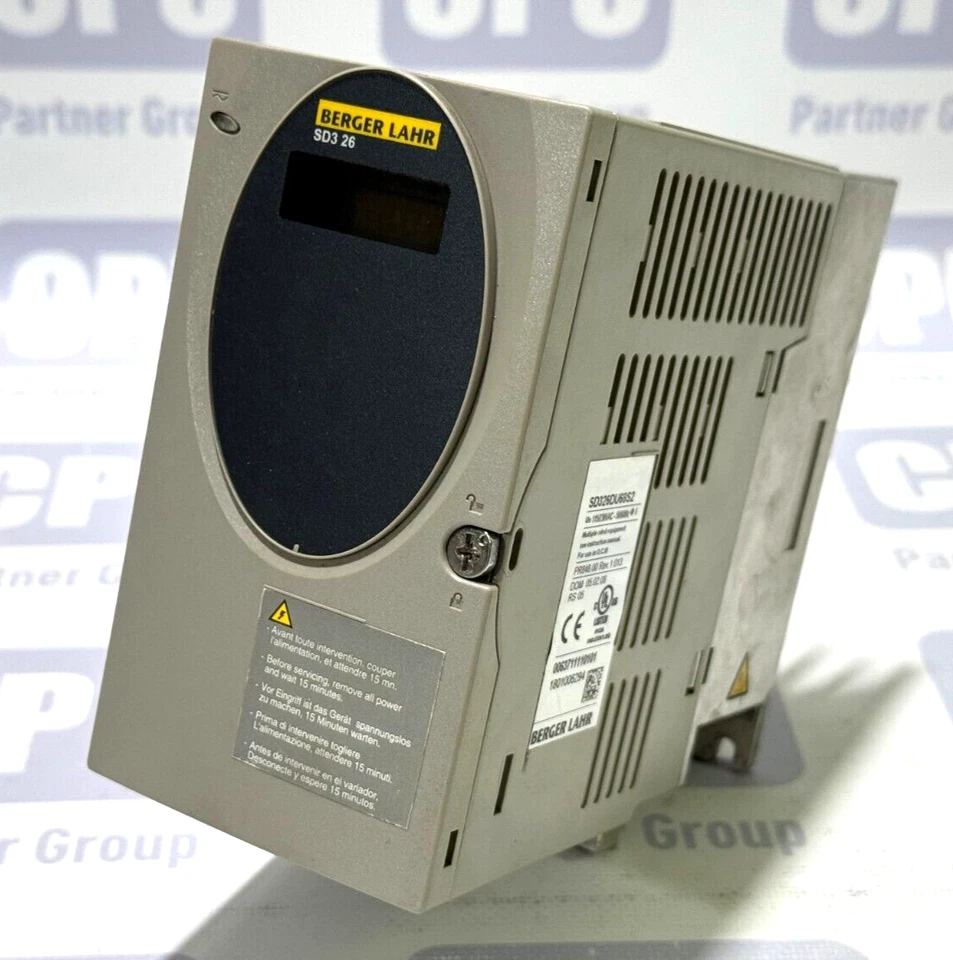 BERGER LAHR SD326DU68S2 PR848.00 Rev. 1.013 0063711110101 ( 1 pcs ) # № 3# - Image 2 of 4