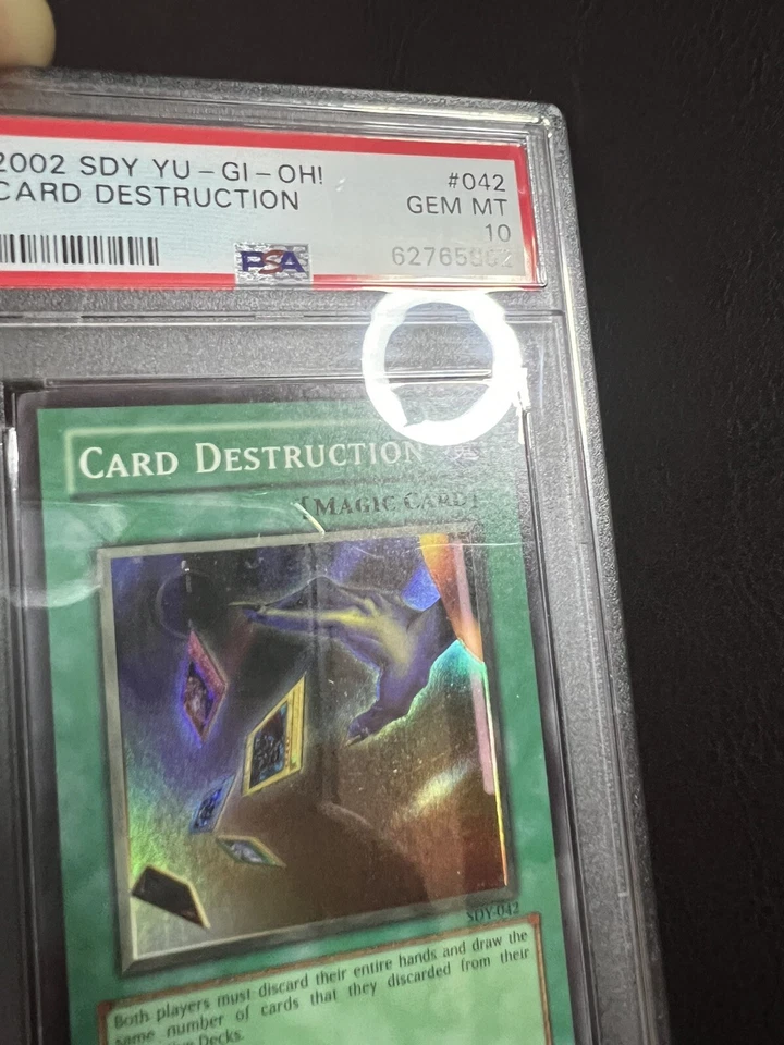 Yu-Gi-Oh 2002 Card Destruction SDY-042 Holo PSA 10 Gem Mint - Image 4 of 4