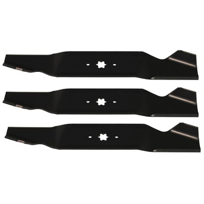 (3) USA Mower Blades  Mulching High Lift for Toro 112-0931 98024 54'' Deck