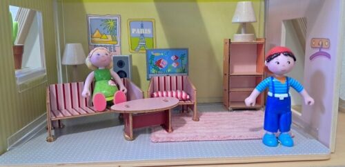 haba little friends puppen Schaukasten - Bild 2 von 3
