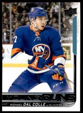 2018-19 Upper Deck Young Guns Michael Dal Colle Rookie #208 R2