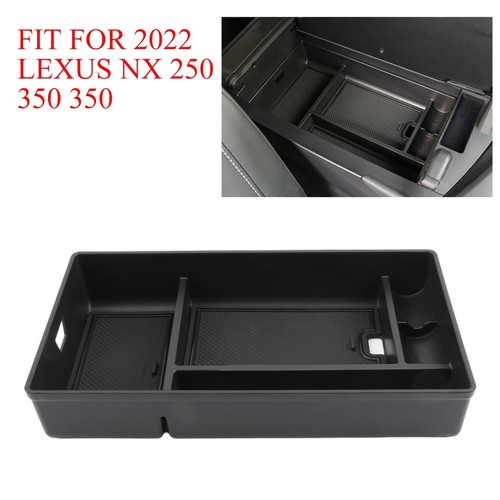 For 2022 Lexus NX 250 350 300H Black Car Storage Center Console Armrest Tray Box eBay