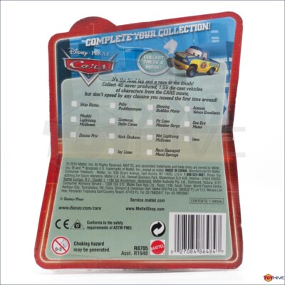 Disney Pixar Cars Milo #156 Final Lap Collection Target exclusive