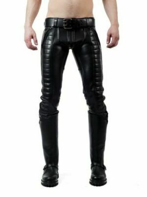 jentlouis Zip Leather Pants Mサイズ Jent Louis 24AW 1st Delivery “Zip Leather Pants” Color:Black Size