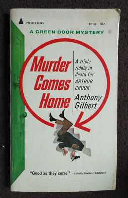 MURDER COMES HOME by ANTHONY GILBERT PAPERBACK BOOK