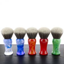 Omega Elements Elite Synthetic Shaving Brush Collection
