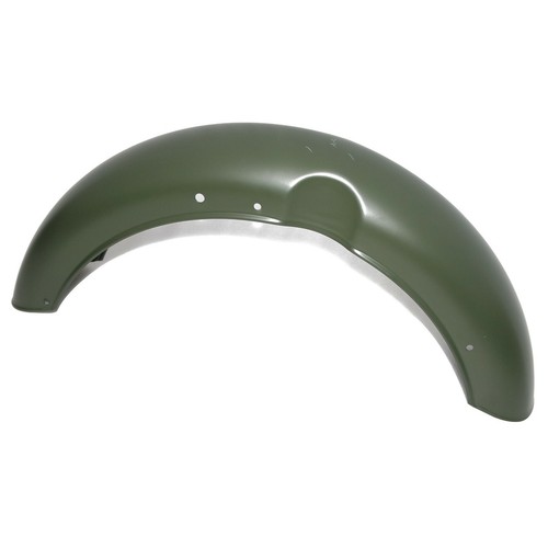 Para Real Enfield Classic Bala 350 500 Rueda Delantera Guardabarros Verde S2u - Imagen 1 de 15