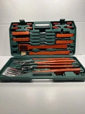 Picnic Time 143980- a Picnic Time Brand 18-Piece Deluxe BBQ Tool Set in Carry...