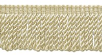 "Elfenbein Altweiß / 3 \" Bullion Fransen Rand / Dekorativ Gimp Design / 16.5M"