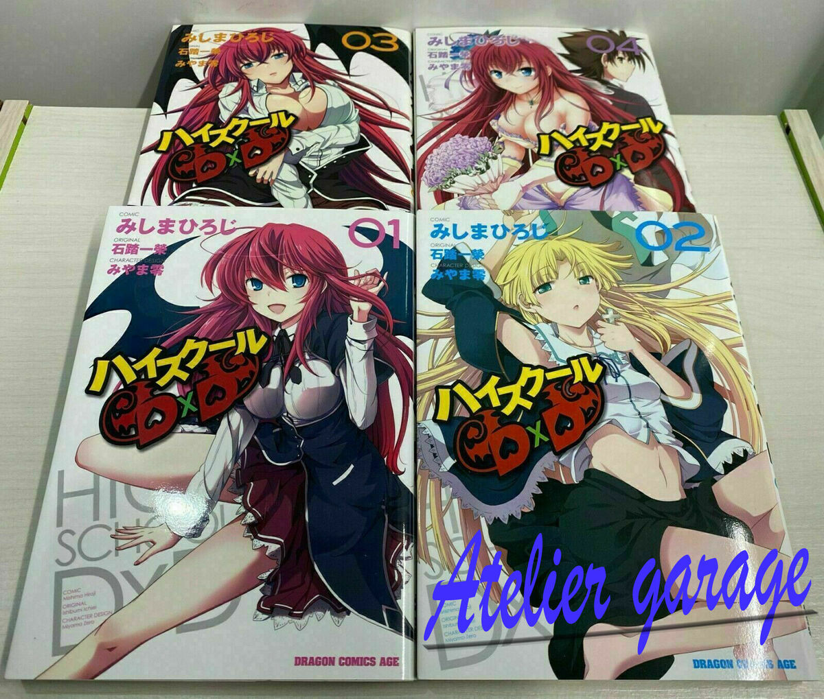 USED High School DxD Novel Vol.1-25+Manga Vol.1-11+2 38 Set Japanese