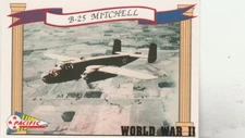 FREE SHIPPING-MINT-1992 Pacific World War II #10 B-25 Mitchell 