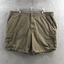 Red Head Brand Co Cargo Shorts Mens 48 actual 46x8.5 Green Cotton High Rise