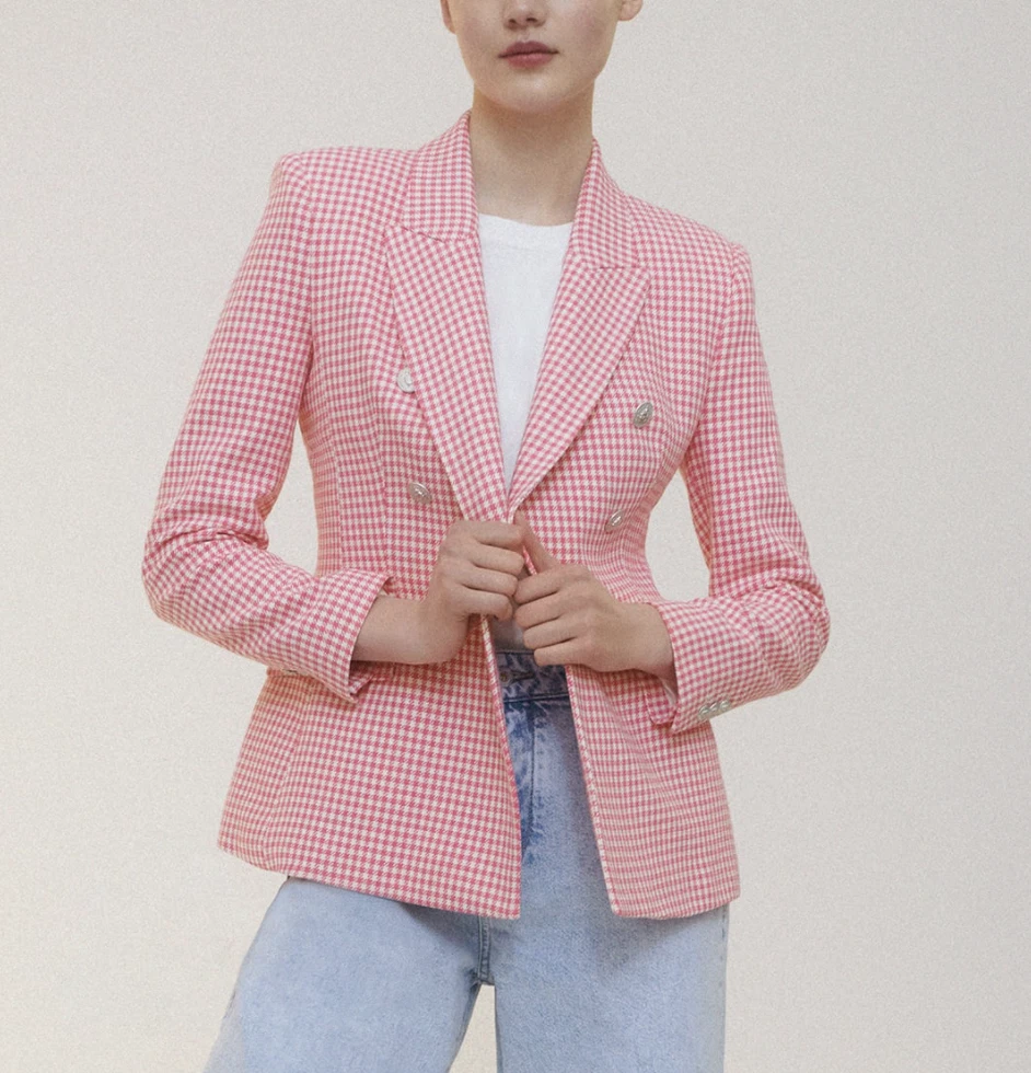 Zara blazer rose new arrivals