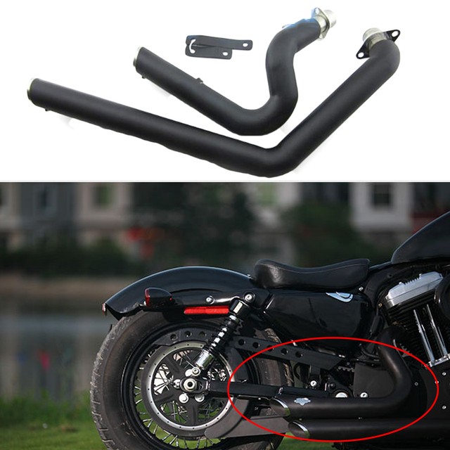 Shortshots Staggered Exhaust Pipe Kit For Honda STEED SHADOW VT600 VLX