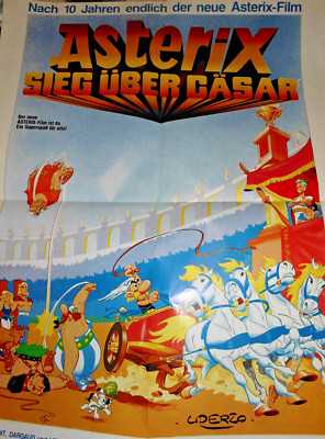 Asterix Poster DIN A3 für 90er Sammlung Sieg über Cäsar Zeitschriftenposter