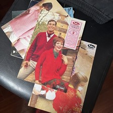 Paquete de revista de tejido Patons Inc Woolcraft, #717,726,967 ¡y raro! #2.