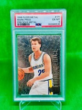 Mark Price 1996 Fleer Metal Precious Metal #171 PSA 6 Pop 1 4 Higher GS Warriors