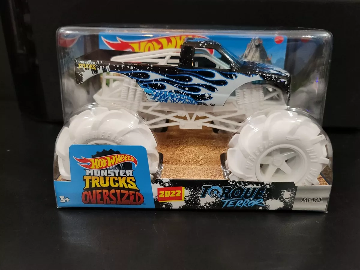 Hot Wheels 1:24 Monster Trucks Oversize Torque Terror 2022 em