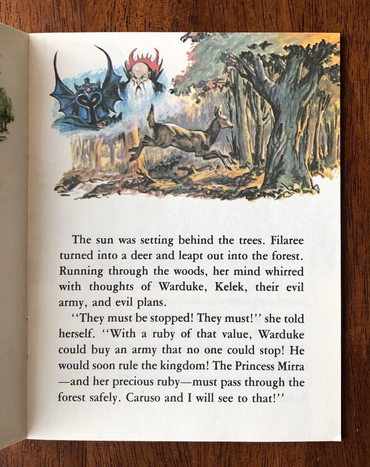 Libro de cuentos TSR Advanced Dungeons & Dragons The Forest of Enchantment 1983 de colección Foto 4 de 4