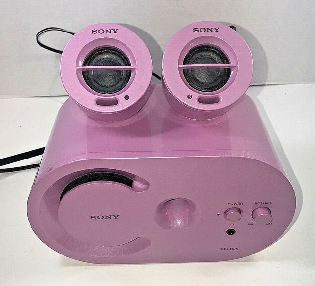 pink sony speaker